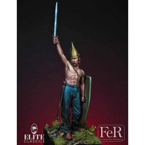54mm Resin Figure Model 3rd Century BC Warriors R44