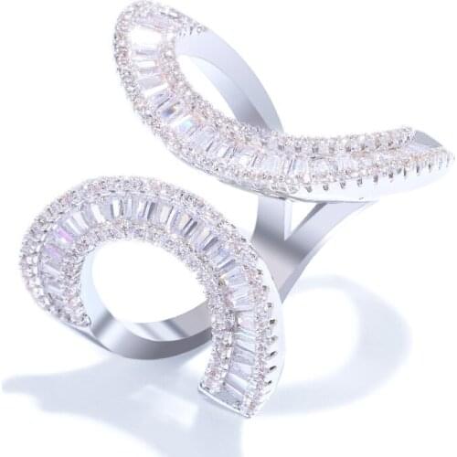 Bilincolor Women's Silver Rings