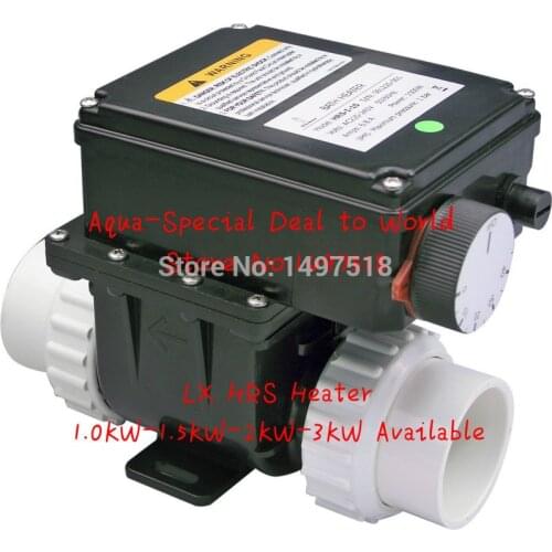 China LX H30-RS1 3kw Electric spa heater with Temperature Controller for bathtub & hot tub spa pool 3000W water heater