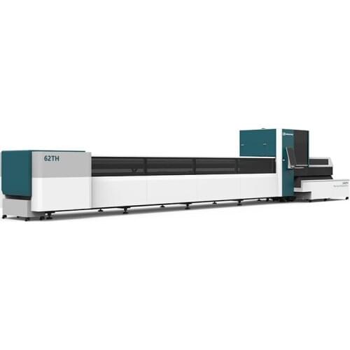 Flexible operation 500w 750w 2000w fiber laser cutting machine for metal tube