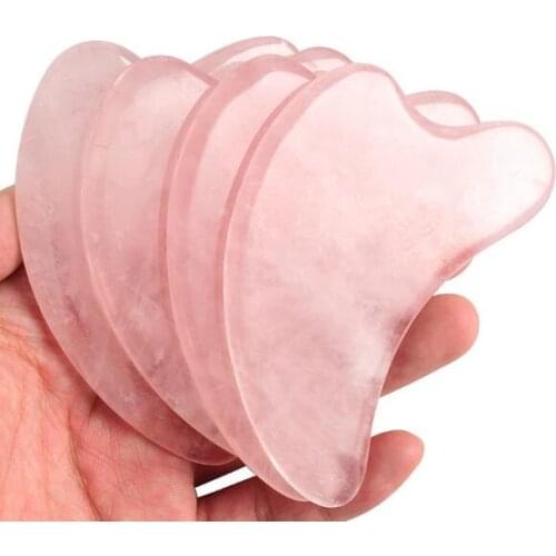 Natural Jade GUASHA Chinese Acupuncture Scraping tool back Massage Body Massager Gua Sha Board Scrape Therapy blood Circulate