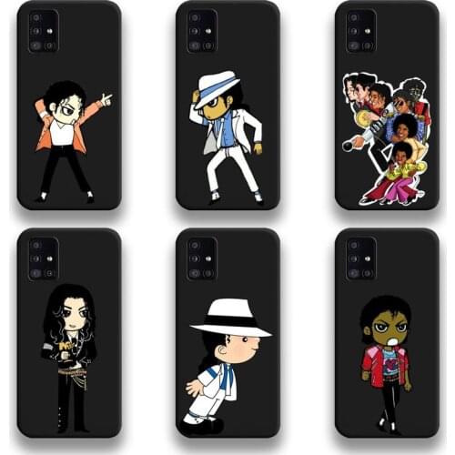 Fashion cartoon singer Michael jackson Phone Case For Samsung Galaxy A21S A01 A11 A31 A81 A10 A20E A30 A40 A50 A70 A80 A71 A51