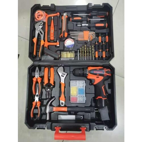 Набор бытовых инструментов.Электрошуруповерт(аккумулятор)