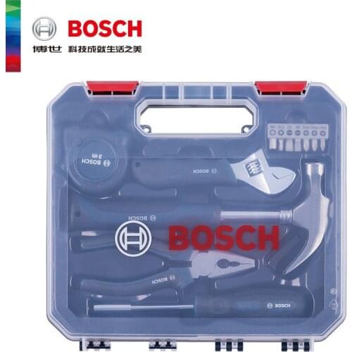 Bosch Hand Tool Set 12-piece Household Multifunctional Hardware Tool Box Bosch Professional Hand Tool Set Bosch Accessories