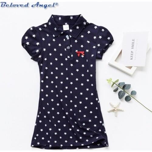 Girls Turndown Collar Dress Baby Girls Clothes Party Princess Dress Summer Costume for Kids Children Ball Gown Dresses 3-8 Year