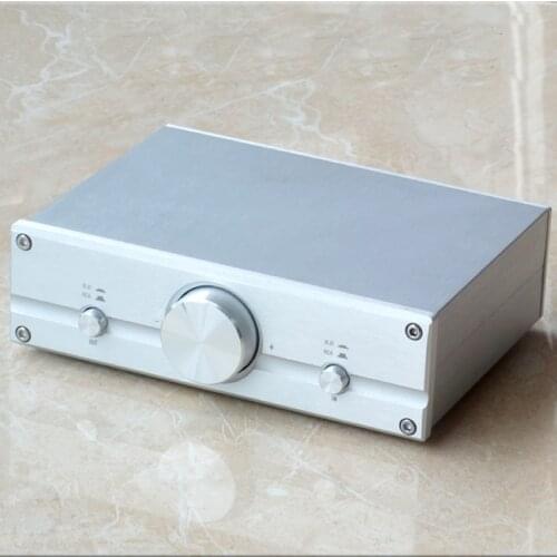 FV2 fully balanced passive preamp / volume controller, can be used with the rear stage, active speakers, RCA input and output