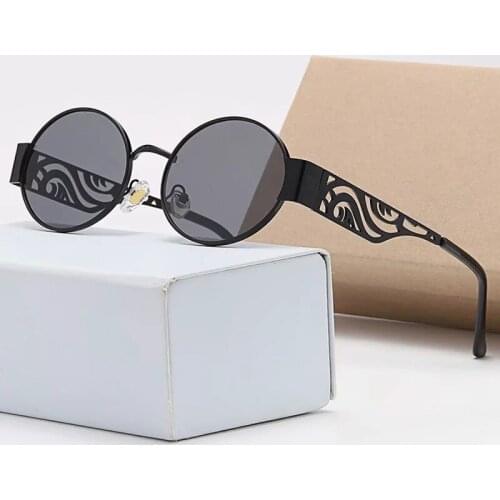 Luxury Brand Designer Sunglasses Lady Fashion Gradient Color Punk Steam Retro Sun Glass Women Driving Retro Glasses Gafas de sol