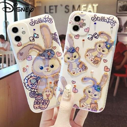 Disney Star Delu for IPhone 7/8P/X/XR/XS/XSMAX/11/12Pro/12mini Personality Cartoon Silicone Anti-drop Phone Case
