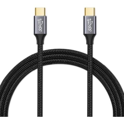 Type-C3.1 Gen2 10Gb 100W High-Speed Transmission Data Cable Computer TV Audio and Video HD Projection Screen