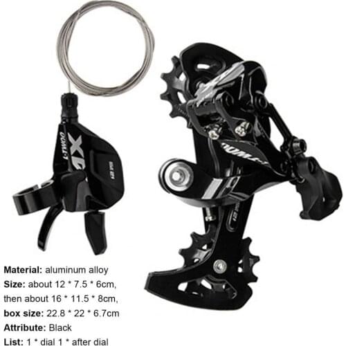 1 Set GUB Bike Derailleur Rust-proof Support 52T Flywheel Easy to Control Wear-resistant 12 Speed Bike Shifter for Road Bikes