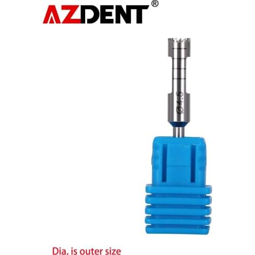 1 PC Dental Implant Bone Trephine Drill Instrument ( Dia is outer-size )