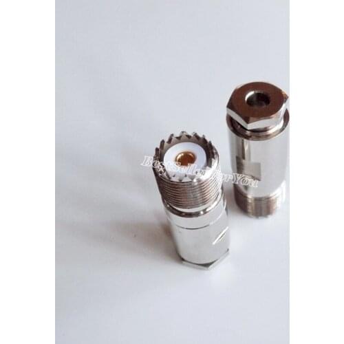 1X UHF Female SO239 SO-239 clamp For RG8X RG-8X LMR240 cable RF Connector