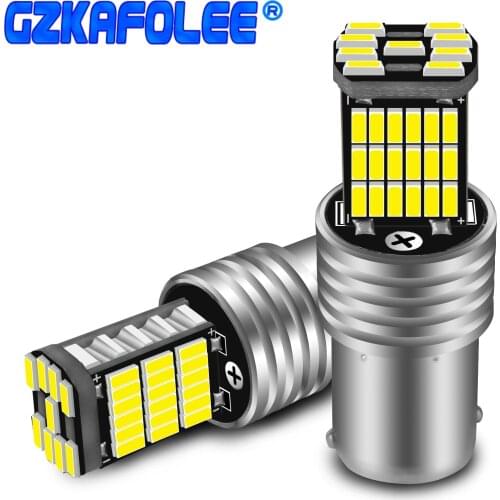 2PCS BA15S P21W 1156 Car Lamps Led Lights Signal Lamp LED Bulbs Car Lights Turn Signal Reverse Brake Light