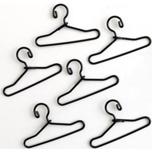 20pcs Metal Doll Hangers Doll Accessories For Babie Blyth 1/6 Doll Cloth
