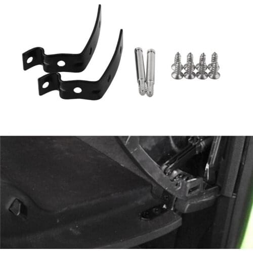 Glove Box Lid Hinge Snapped Repair Kit Hinge Brackets With Screws For Audi A4 S4 RS4 B6 B7 8E Hinge Snapped Repair Fix Kit