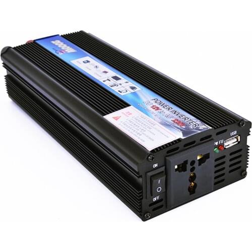 2000W Car Inverter 12v 220v Power Inverter DC To AC 12V To 220V Car Voltage Converter with USB Car Charger for Phone Tablet PC