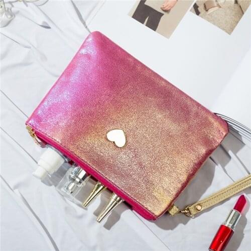 Makeup Bag Travel Fashion Pouch Lace Make up Cute Cosmetic Bag Female Toiletry Girl Small Organizer Mini Bag Design