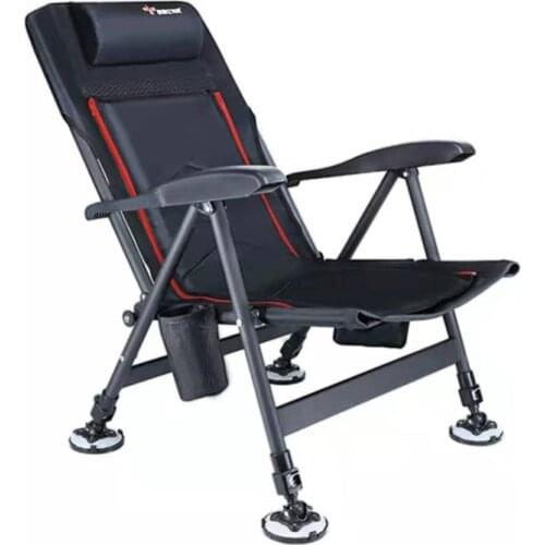 Multifunctional Folding Fishing Chair Portable Lightweight European Wild Fishing Chair Lunch Break Chair Fishing Tackle Supplies