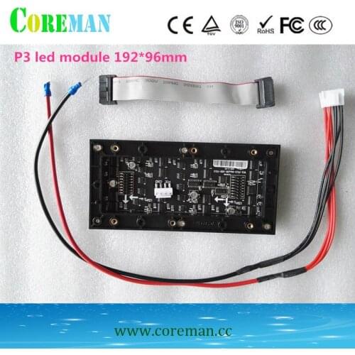 Popular module p3 p4p5p6p7.62p8p10 full color led screen module p3 die-casting aluminum cabinet