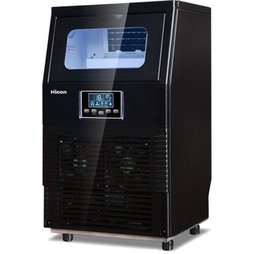 40kg commercial milk tea shop, small and large bar, automatic cube ice making machine