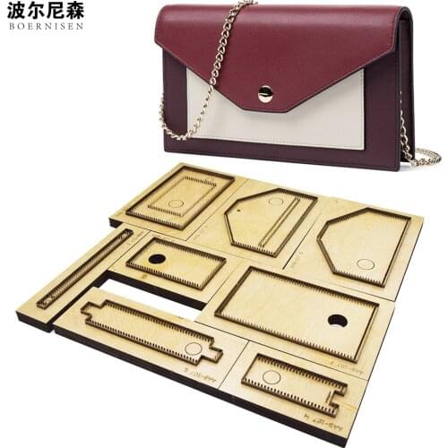 Smvauon Knife Wallet Backpack Diy Leather Cutting Mold Leather Decorative Die-cut Laser Cutting Suitable For Big Shot Sizzix