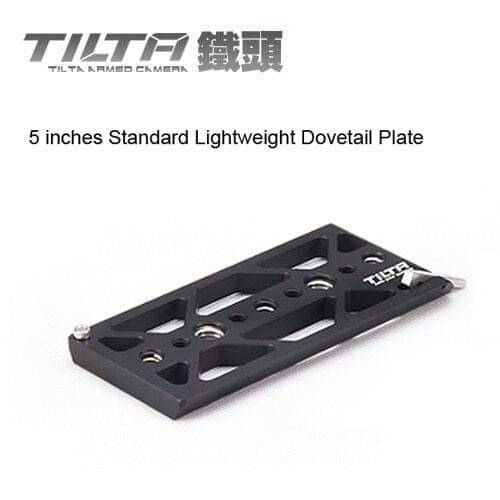 Tilta TT-C17 5" 5 inches Standard Lightweight Dovetail Plate Mount any Tilta Camera Cage