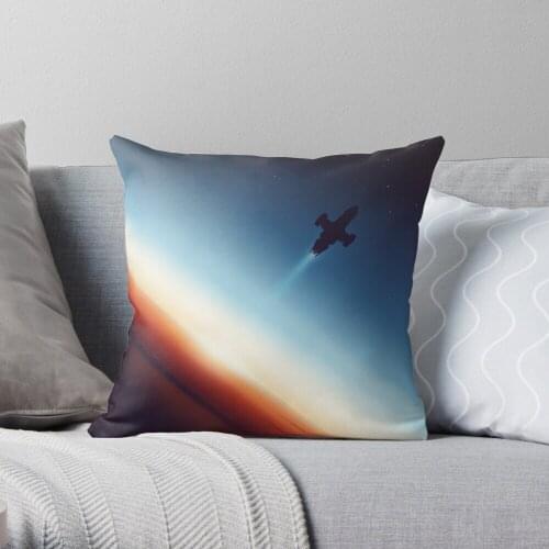 Into Space Throw Pillow Cushion Cover Polyester throw pillows case on sofa home living room car seat decor 45x45cm