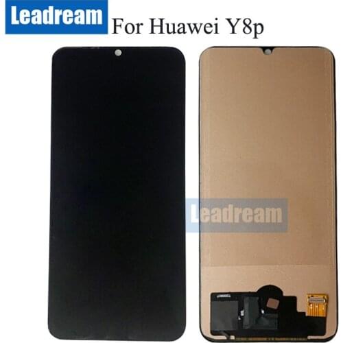 5Pcs AAA Tested AMOLED LCD For Huawei Y8p 2020 Global P Smart S AQM-L21 LCD Display Touch Screen Digitizer Assembly