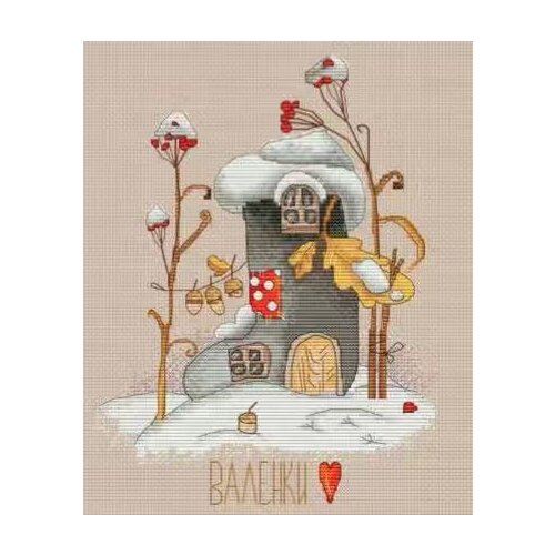 ZZ905 Home Fun Cross Stitch Kit Package Greeting Needlework Counted Cross-Stitching Kits New Style Joy Sunday Kits Embroidery