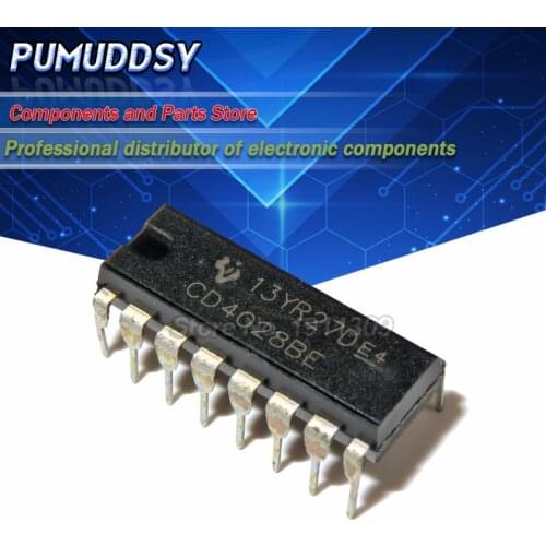 10PCS CD4028BE DIP16 CD4028 DIP new and