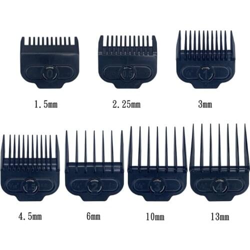 7 Pcs/set Oil Head Electric Clippers Magnet Caliper Limit Comb Hair Clipper Tooth Guides Combs Tool