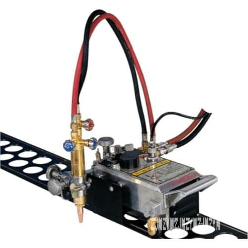 HK-12 Flame Linear Cutting Machine Torch Cutting Machine Automatic Gas Cutting Machine 40W Steel Straight-Line Cutter 110V/220V