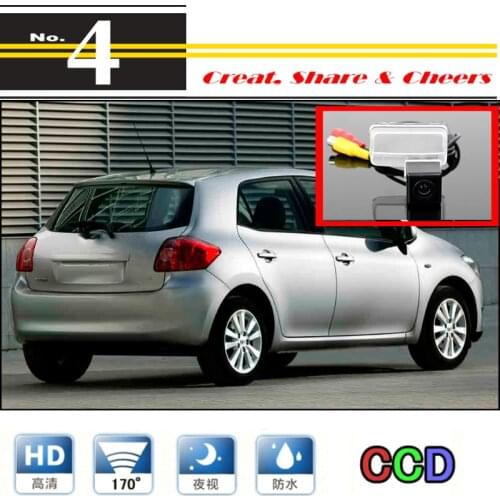 LiisleeCar Camera For TOYOTA Auris / Blade High Quality Rear View Back Up Camera For PAL / NTSC to Car Tuning | CCD + RCA