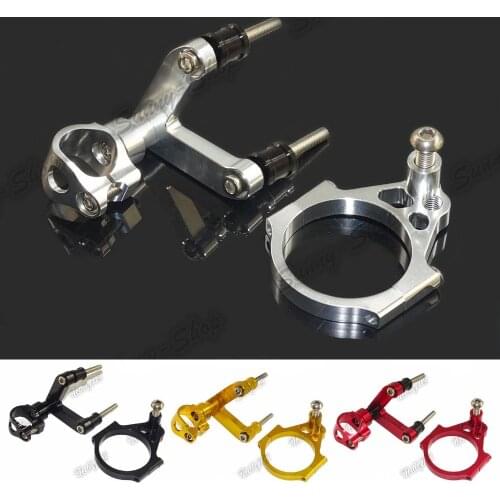 Sale Motorbike CNC Aluminium Steering Stabilizer Damper Mounting Bracket For DUCATI 848 2008 2009 2010 (Not for 848 EVO Models)