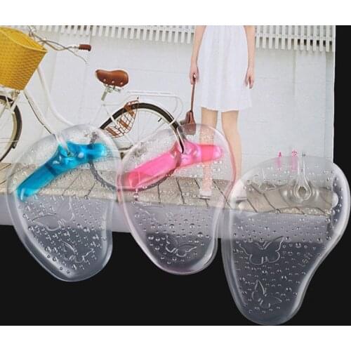 1Pair Soft Silicone Flip Flop Gel Cushions Pad Toe Protectors for Sandal Inserts Guards Insoles Shoes Grip Pads New