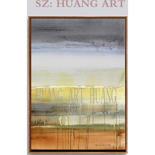 New Arrivals Hand-painted Abstract Nordic White Modular Oil Painting on Canvas Abstract Grey and White Geometry Wall Painting