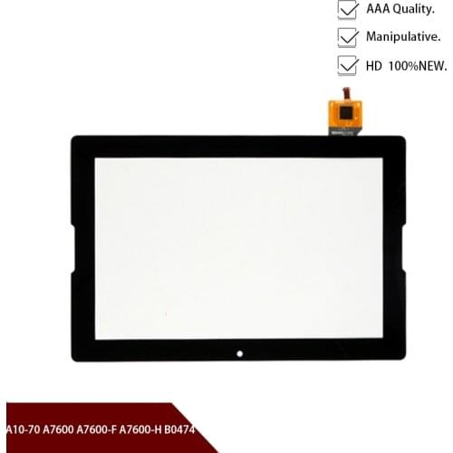 New 10.1'' inch For Lenovo Tab A10-70 A7600 A7600-F A7600-H B0474 Touch Screen Panel Digitizer Sensor Repairment AP101303