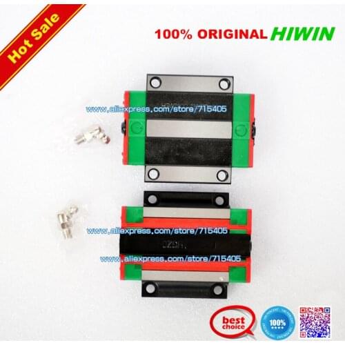 HGW25CC HIWIN Bearing Block Original Taiwan HGW Series 25mm With Flange / Square Accuracy C