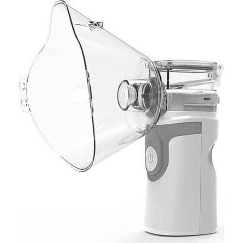 Drop Ship Mesh Nebulizer Portable Handheld Steam Inhaler Asthma Steam Vaporizer USB Rechargeable Nebulizer