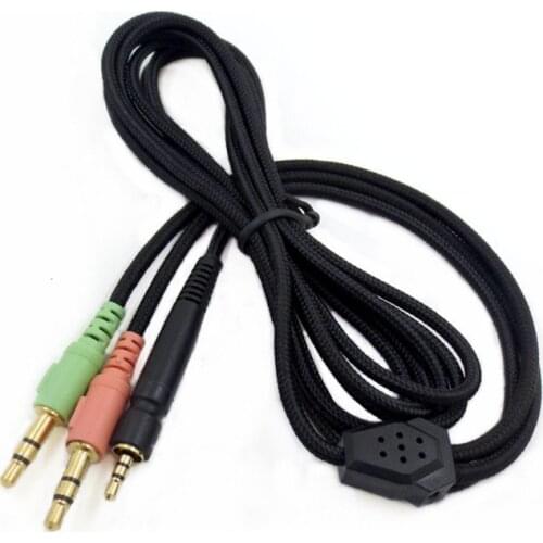 Replacement Cable for Sennheiser- G4ME ONE GAME ZERO 373D GSP 350 / GSP 500 / GSP 600 Headphones(PC Version 2 Meters)