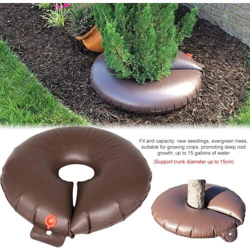 Upgraded 15 Gallon Slow Releasing Tree Watering Bag New Tree Watering Ring Automatic Drip Catcher System For Planting Trees Hot