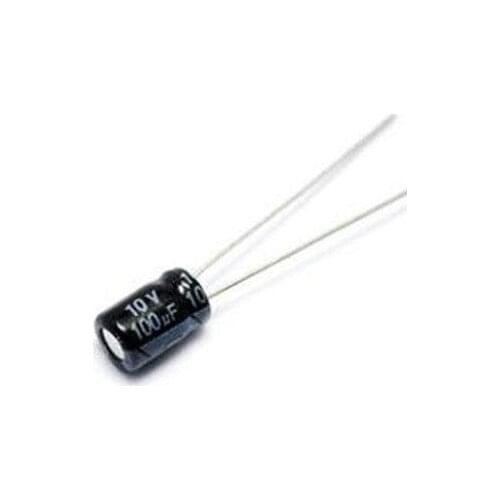 0.47uF 1UF 2.2UF 6.8UF 10UF 22UF 33UF 47UF 100UF 220UF 10V 16V 25V 35V 50V 63V 100V 5*11MM Aluminum electrolytic capacitor