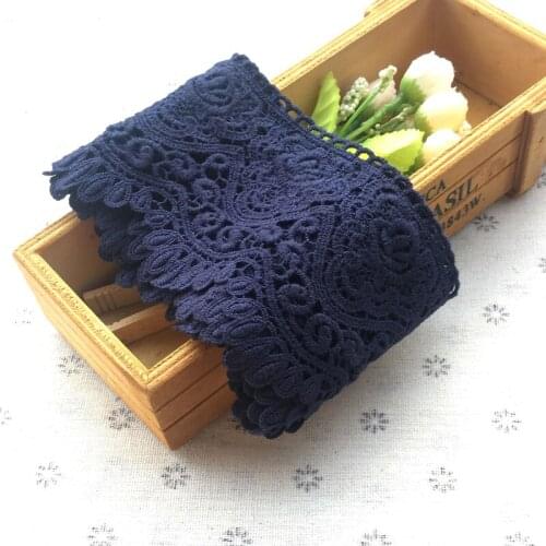 1.5m long cotton lace embroidery accessories hand DIY dress hem decoration