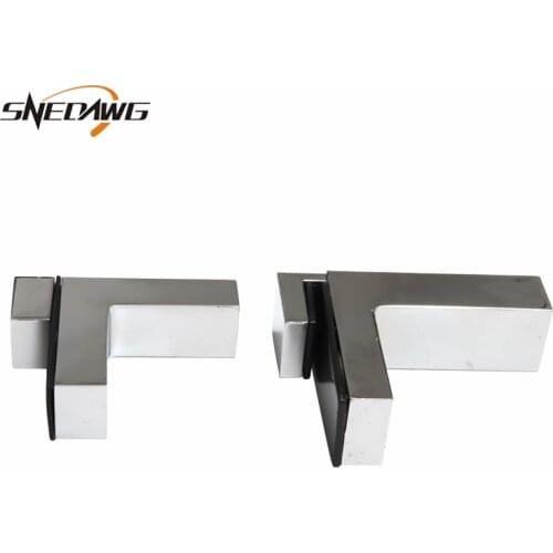 2pcs Zinc Alloy F Type Glass Clamp Fit 5-28mm Thickness Glass Clip Shelf Support Showcase Display Cabinet Glass Clamp Clip