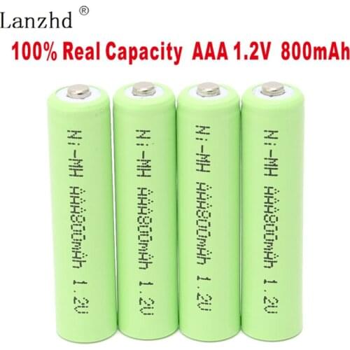 4PCS-40pcs AAA Rechargeable Battery AAA 1.2V Batteries 3A 800mah Ni-MH Rechargeable batteies for Remote Control Toy