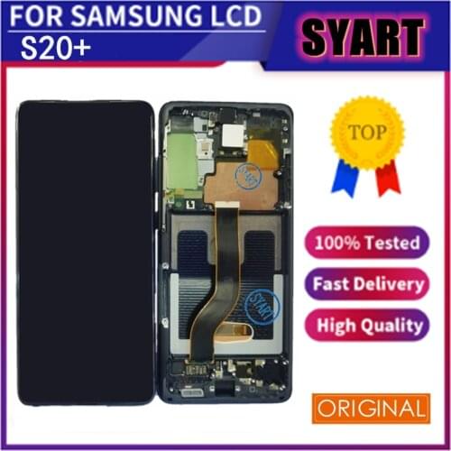 6.7" New Original For Samsung Galaxy S20+ S20 PLUS Touch Screen G985 G985F Touch Screen Assembly Replace For Samsung S20+ PLUS