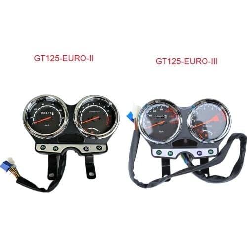 Motorcycle Accessories of Tachometer Speedometer for Haojue Suzuki Qingqi GT125 QS125-5/5A/5B/5C Speed Meter Clock Instrument
