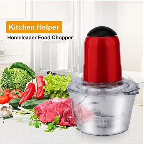 "Big Capacity Chopper Meat Grinder Household Mincer Food Processor Stainless Steel 2 Speeds 500W 2L Material Model Number"