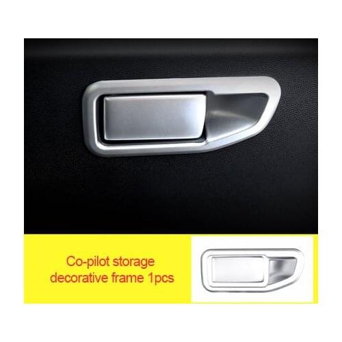 Pilot Storage Decorative Frame For Peugeot Abs 1pc Chrome Of 5008