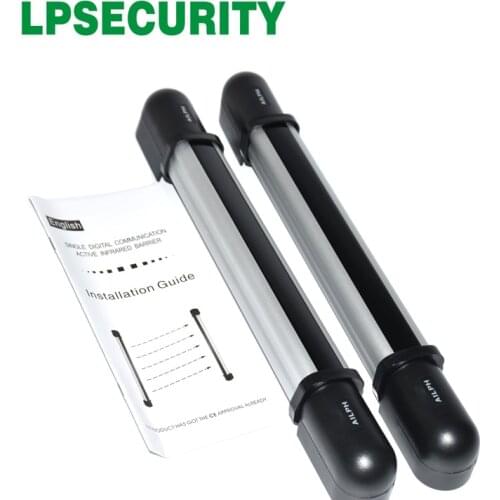 LPSECURITY 33cm Outdoor window door gate Photoelectric 2 beam Detector 10M 20M 40M infrared photobeam curtain barrier sensors